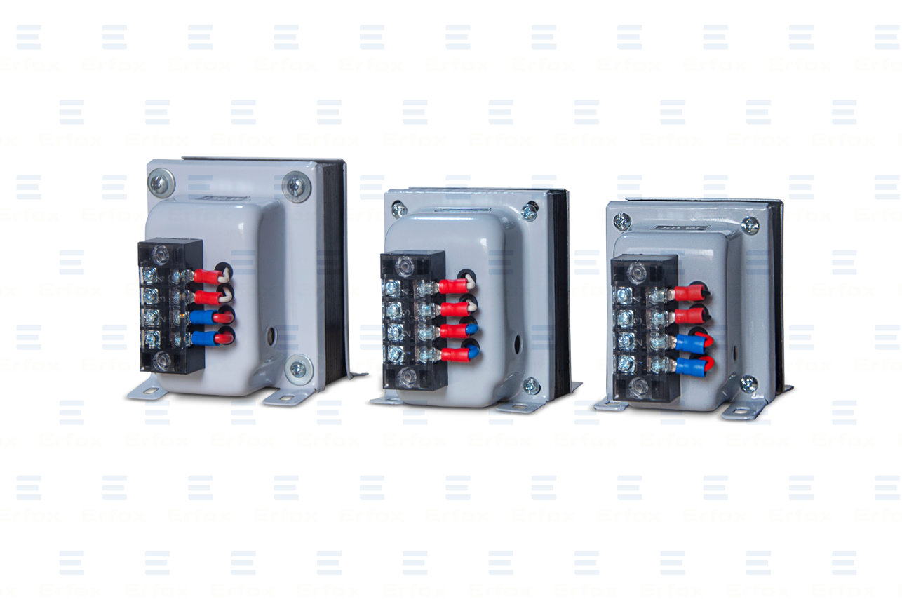 Transformador de Aislamiento Monofásico 150W 220V a 12V ERFOX