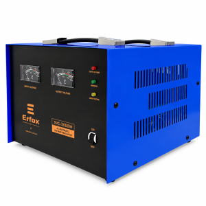 Estabilizador Servomotor ERFOX SVC-3000W 220V para regular automáticamente el voltaje